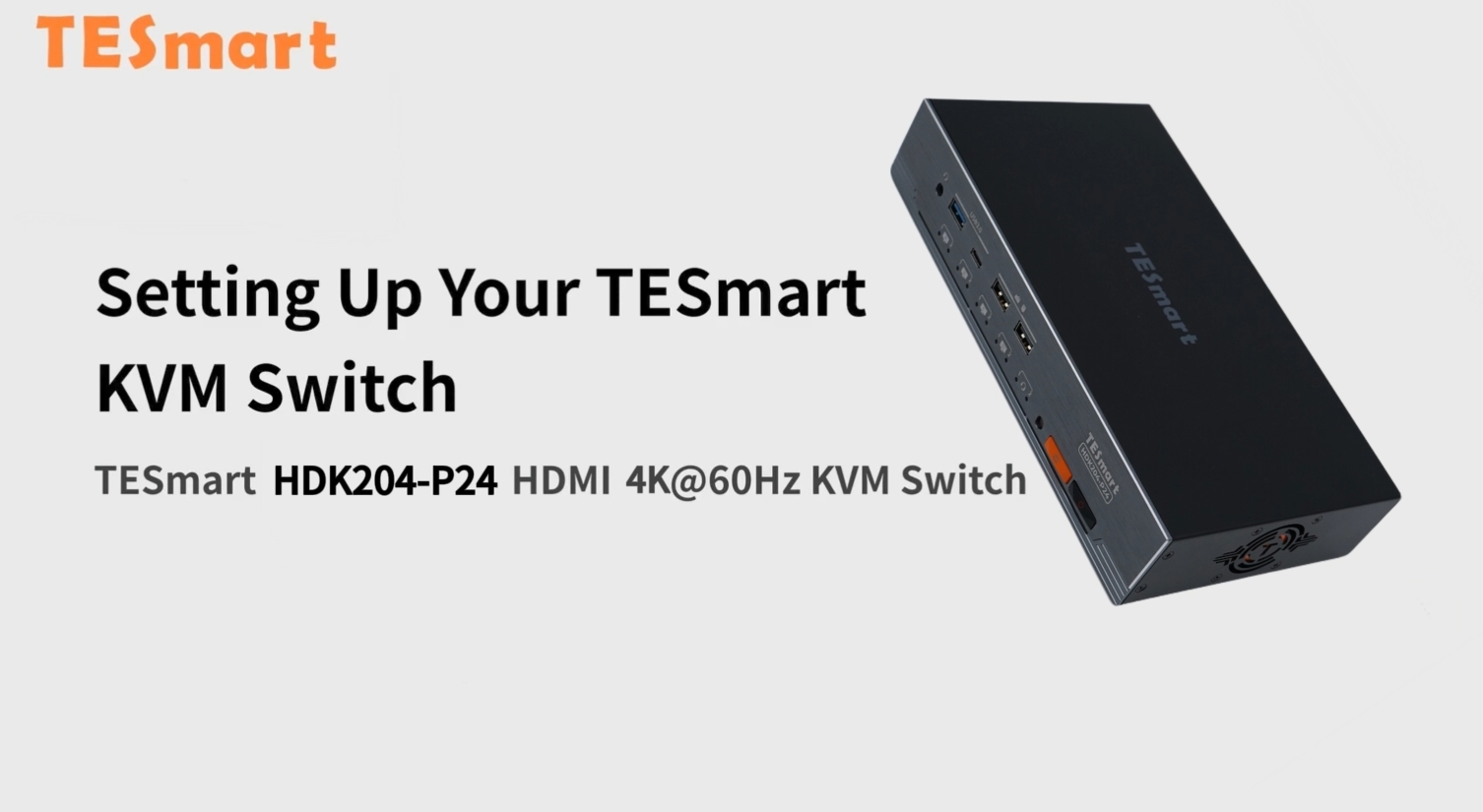 Amazon.co.jp: TESmart DP+HDMI KVMスイッチ 2入力4出力 パソコン2台